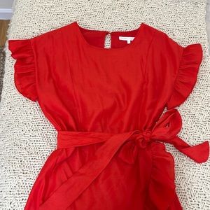 Estophe Studio Red Wrap Dress